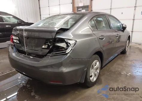 2013 Honda Civic Lx из США, поврежденный, VIN 19XFB2F50DE020104